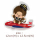 Monchhichi 貼紙套裝